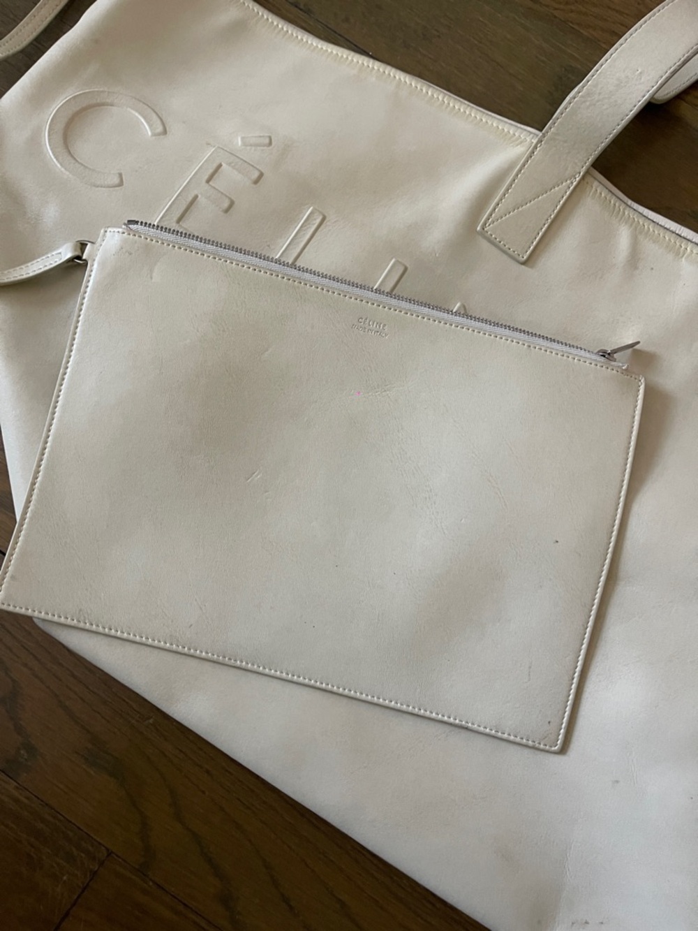 Old Céline Made In Tote - Picture 9 of 16